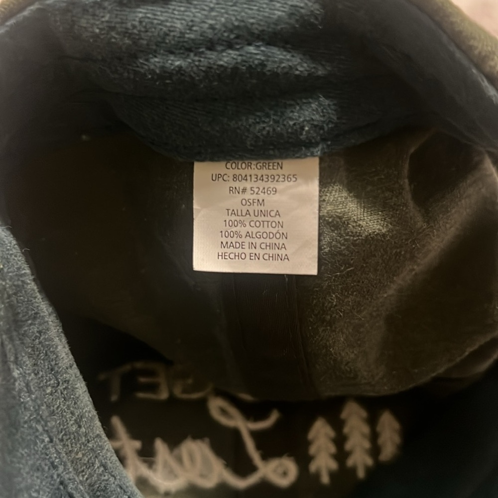 Let’s Get Lost Green Baseball Cap - image 8